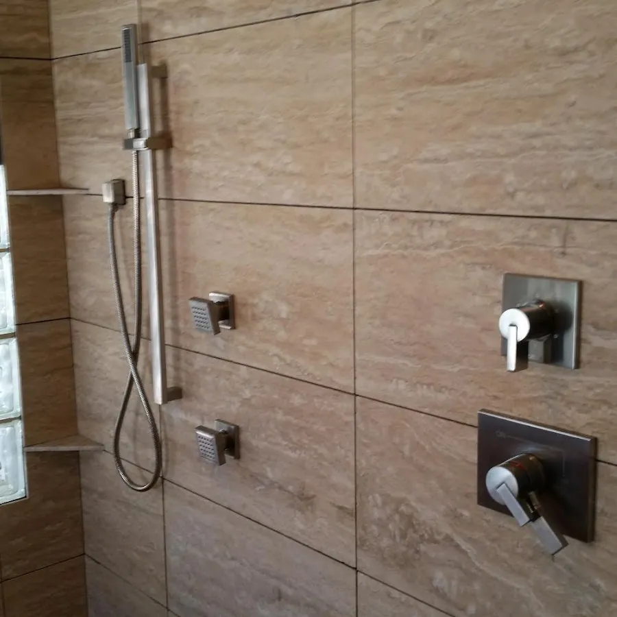 Shower fixture installation for Water Heater Replacement in El Cerrito